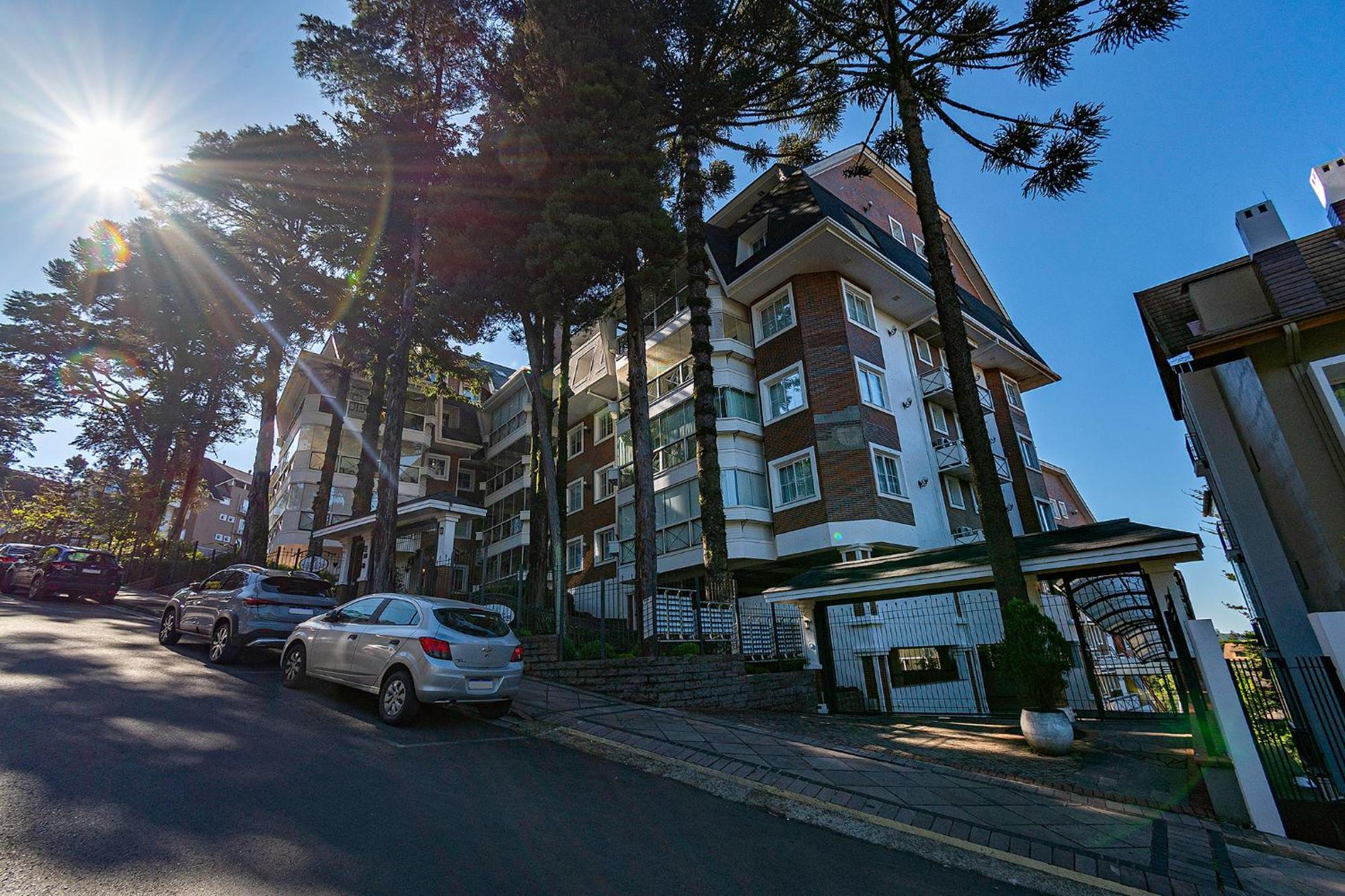 Incrível apartamento a 500m da Rua Coberta Gramado Exterior foto